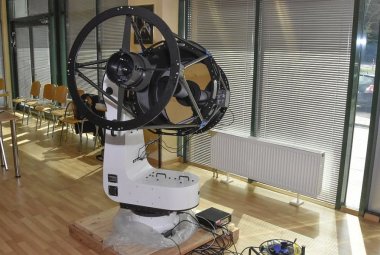 Teleskop Instytutu Astronomii UZ, fot. Mamert Janion
