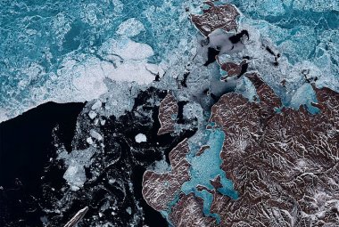 Topniejące lody w kanadyjskiej Arktyce 