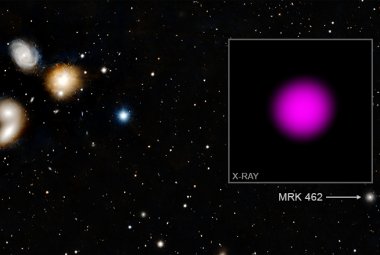 Grupa galaktyk HCG 068, w której znajduje się galaktyka karłowata MRK 462.