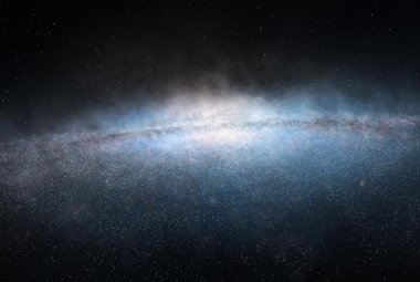 Wizja artystyczna galaktyki Drogi Mlecznej.