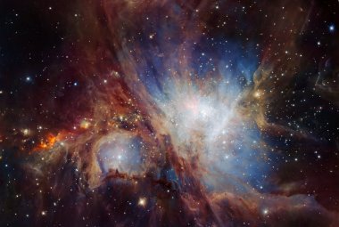 Kompleks Obłoku Molekularnego w Orionie.