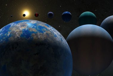Artystyczne wizje planet pozasłonecznych