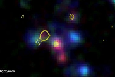 Proto-gromada galaktyk widziana 12 miliardów lat wstecz.