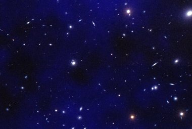 Abell 98, system gromad galaktyk, który zawiera parę we wczesnych stadiach kolizji.