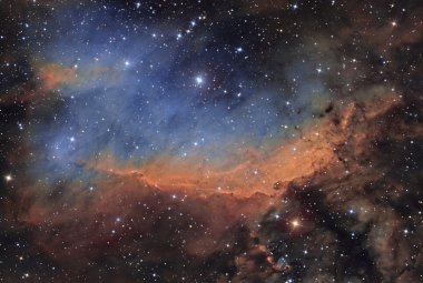 Na zdjęciu: Mgławica Krewetka. Nicolas Rolland (Francja/France), Miejsce 3 – Obiekty głębokiego nieba