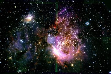 Zdjęcie regionu gwiazdotwórczego Sh 2-209 na obrzeżach Drogi Mlecznej.