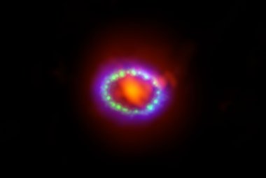 Pozostałość po supernowej SN 1987A - obserwacje ALMA