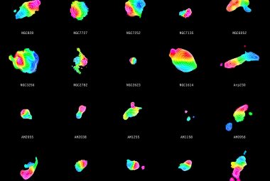 Zderzenia galaktyk obserwowane przez sieć radioteleskopów ALMA