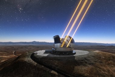 Ekstremalnie Wielki Teleskop (ELT) - wizualizacja