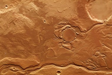 Mangala Valles na Marsie