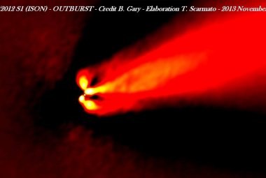 Wybuch jasności komety C/2012 S1 (ISON)
