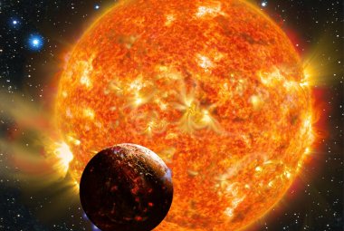 Wizja artystyczna planety pozasłonecznej Kepler 78b