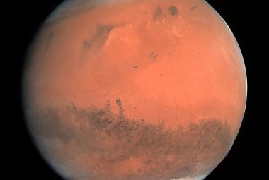 zdjęcie powierzchni Marsa. Źródło: NASA.