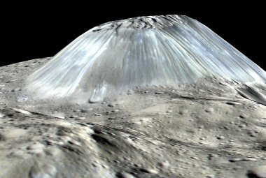 Ahuna Mons - lodowy wulkan na Cers