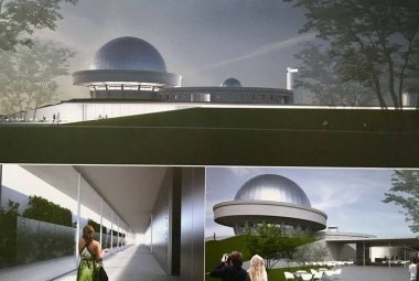 Planetarium Śląskie po przebudowie - projekt