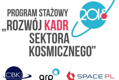 Program stażowy w sektorze kosmicznym 2018 