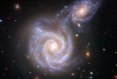 zderzenie galaktyk