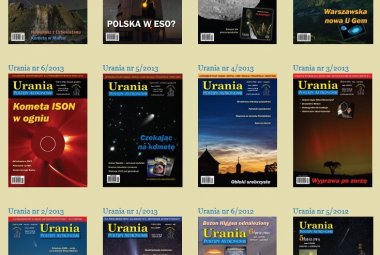 Galeria okładek Uranii