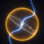Artystyczne wyobrażenie diamentowej planety okrążającej pulsar PSR J1719-1438 (źródło: Swinburne Astronomy Productions )